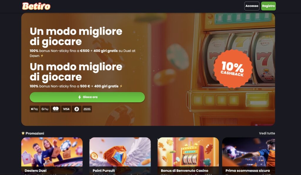 Betiro Online Casino