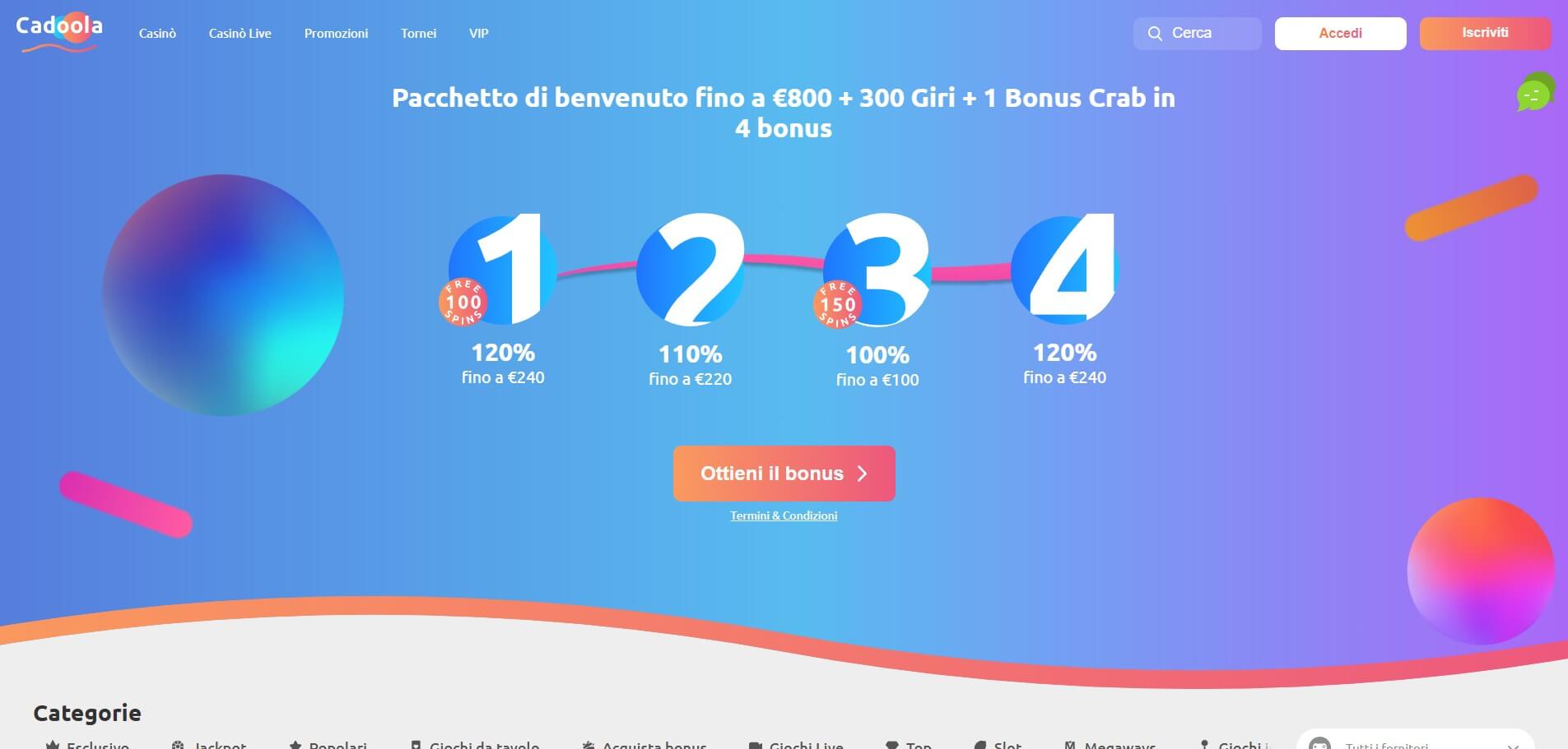 Cadoola Online Casino
