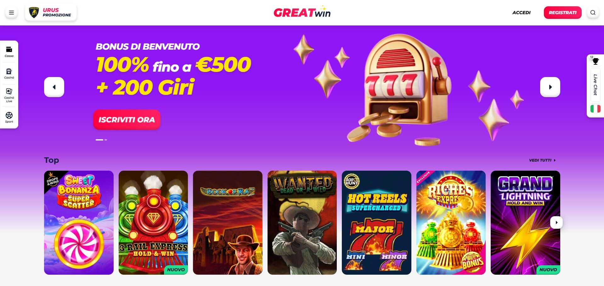 GreatWin Online Casino