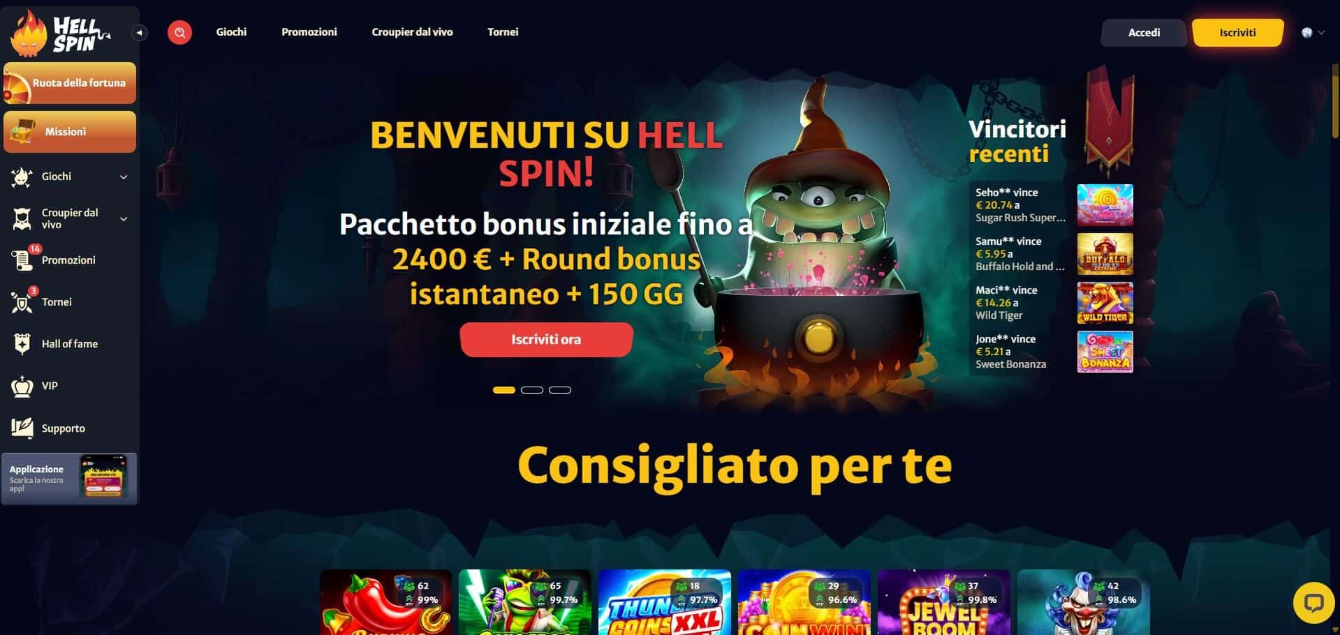 Hell Spin Online Casino