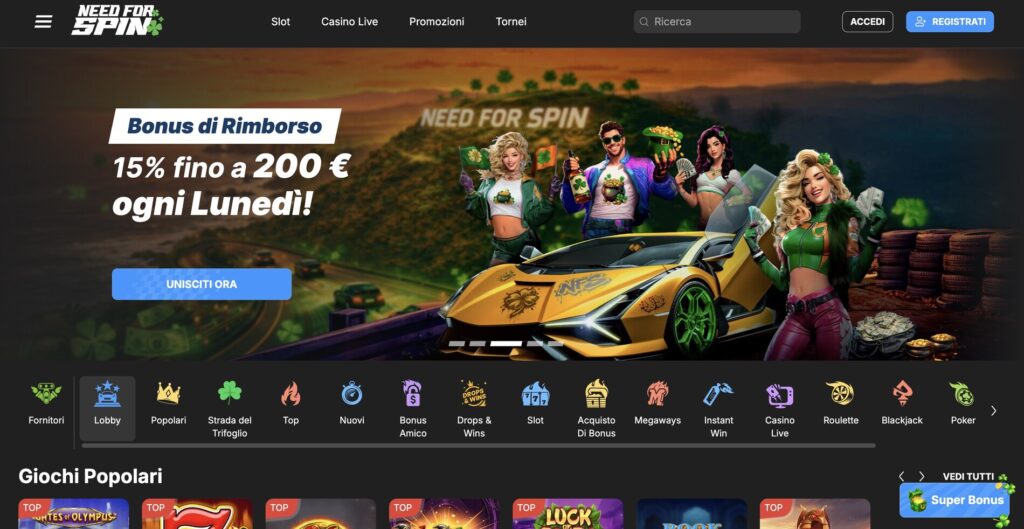 Need for Spin Online Casino