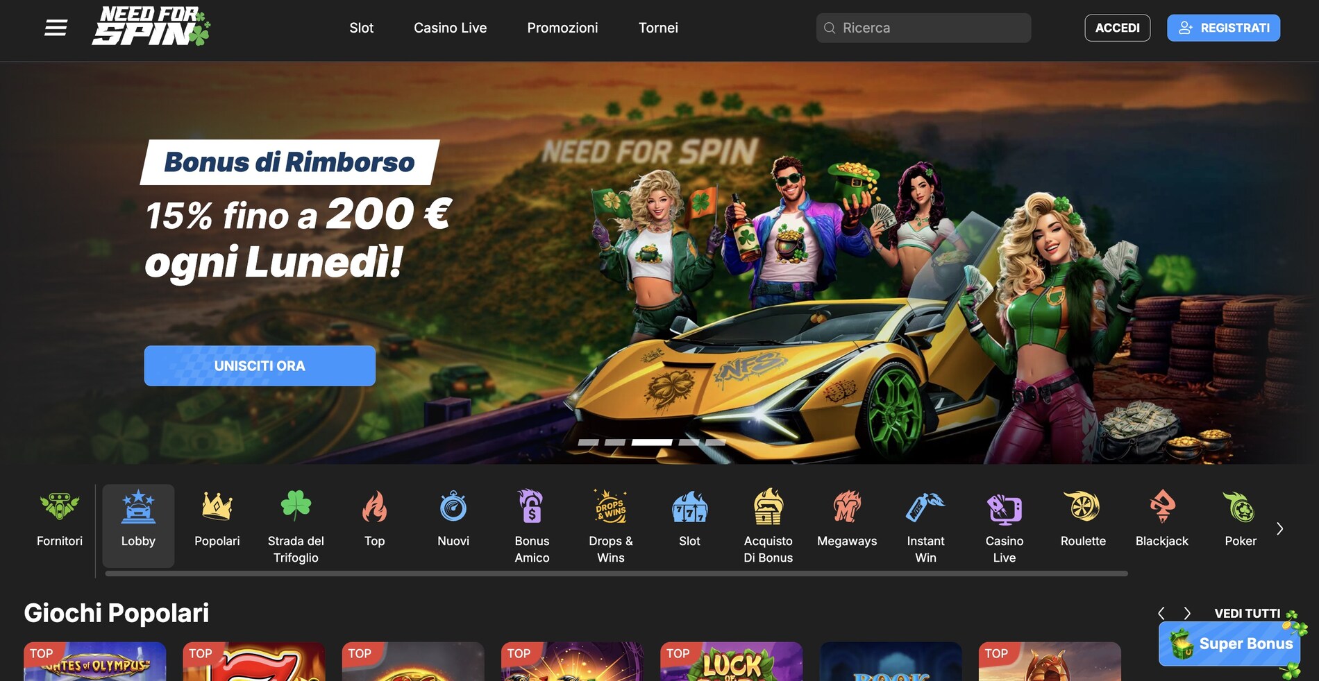 Need for Spin Online Casino
