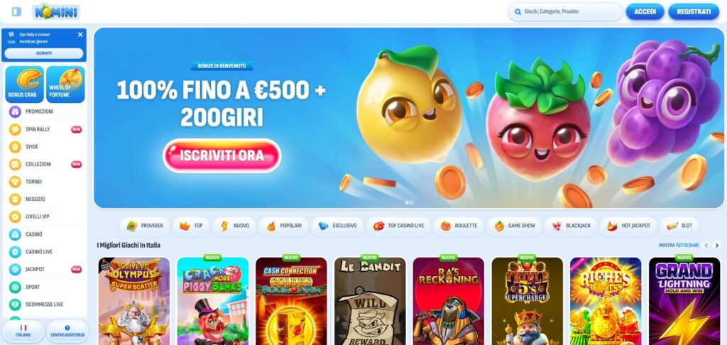 Nomini Online Casino