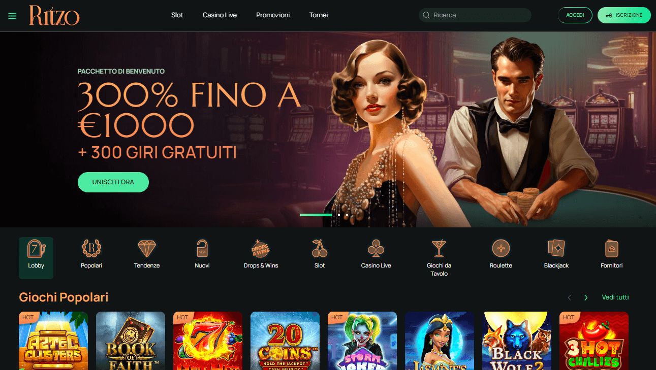 Ritzo Online Casino