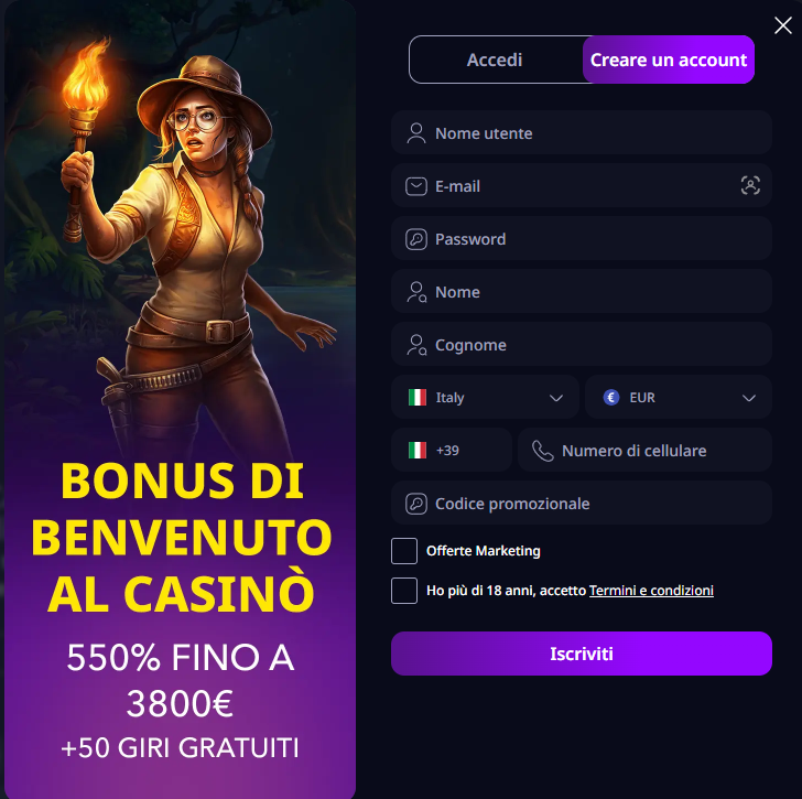 Saldi bonus elevati derivanti da un'offerta del 500% portano più spesso a revisioni manuali al primo prelievo.