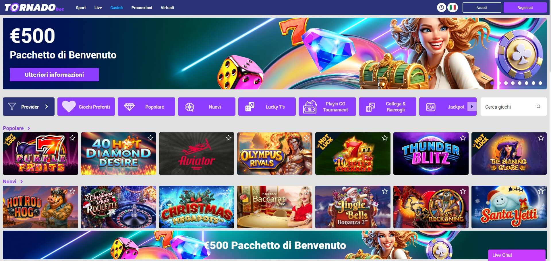 TornadoBet Online Casino