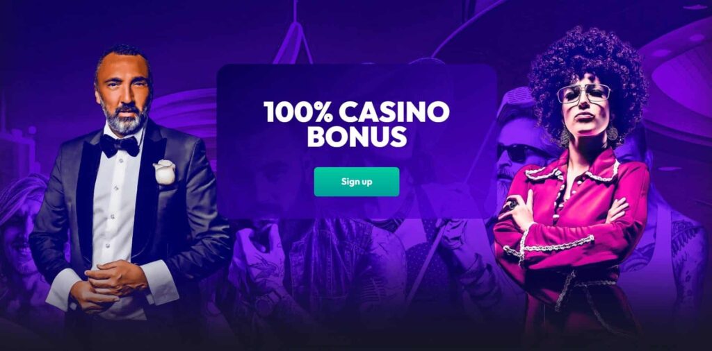 Un bonus del 100% raddoppia il deposito, ma i requisiti di puntata determinano quanto è effettivamente prelevabile.