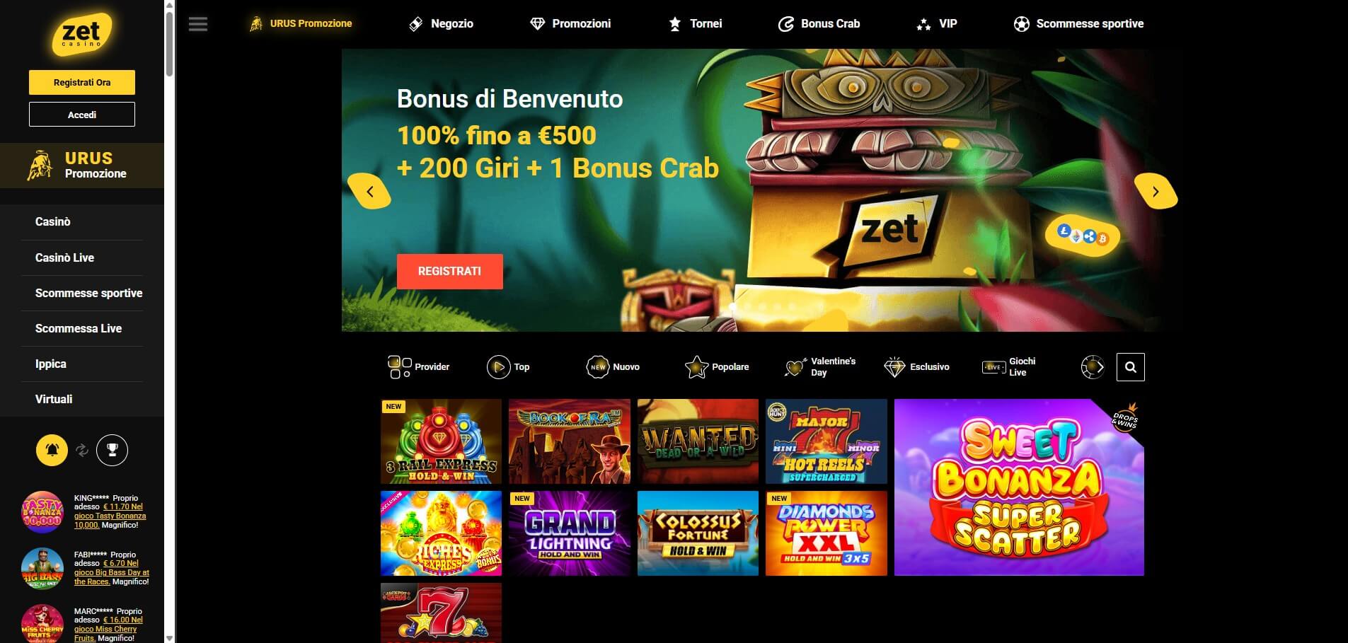 ZetCasino Online Casino